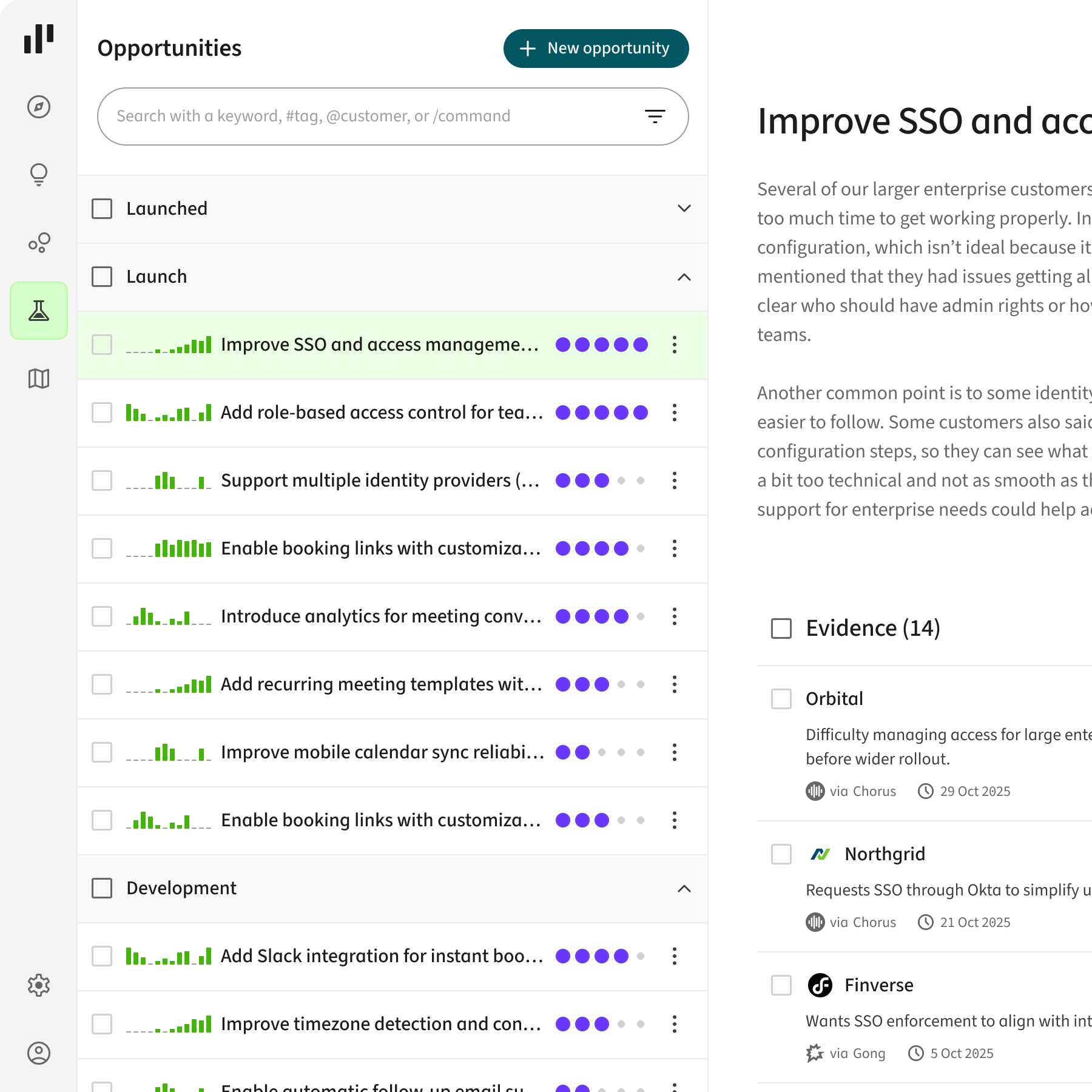 Decision support and opportunities